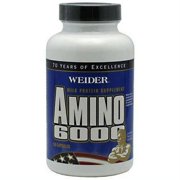 Weider Amino 6000 Capsules, 100 Ct