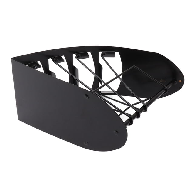 Rangement pour Télécommande, Bord Fin 4 Compartiments Boîte de Rangement pour Télécommande Design Courbé pour Bureau