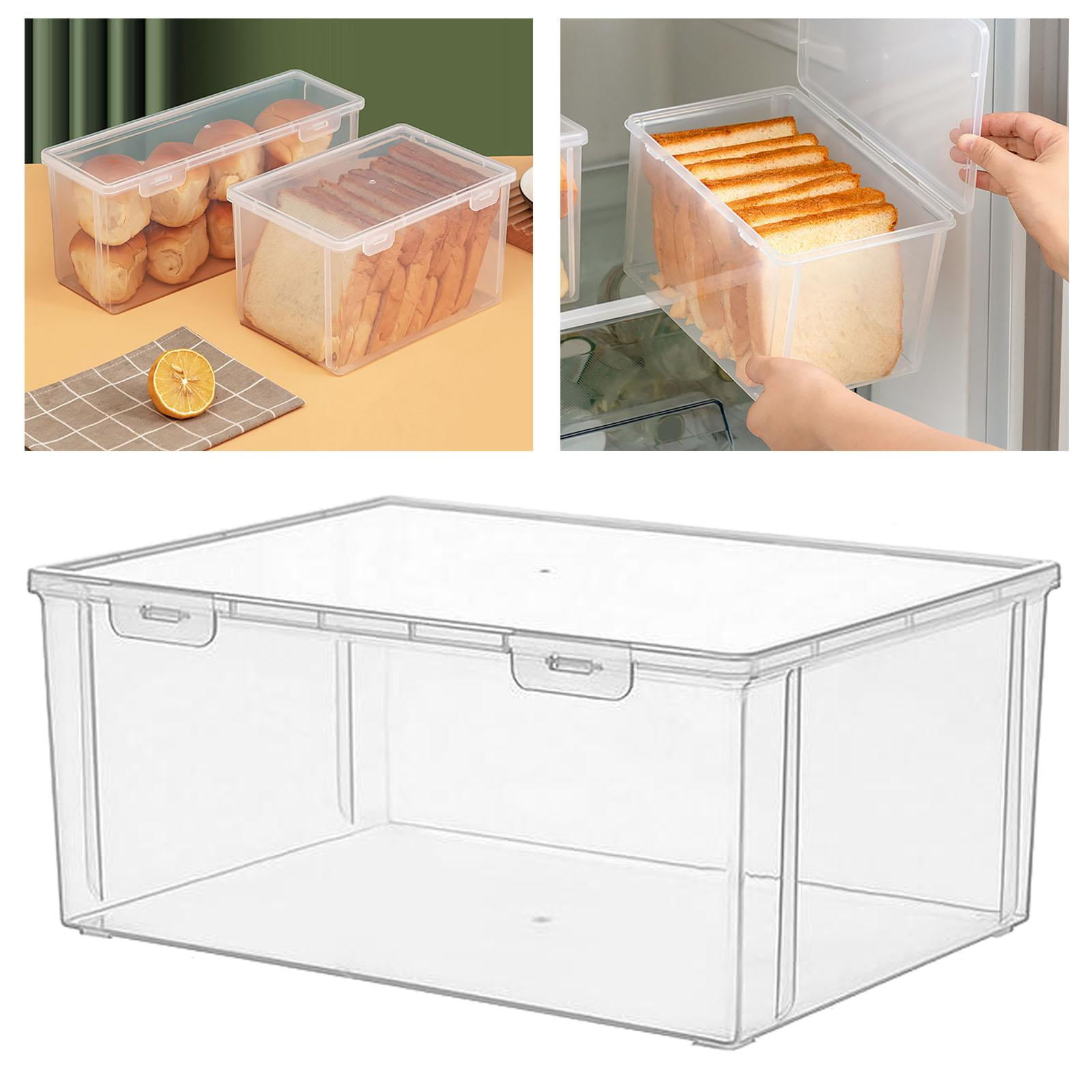 Bread Box Multi Storage Box Bread Container Airtight Vegetable Loaf