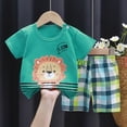 thumbnail image 2 of UAYOTSE Toddler Baby Boy Clothes For 2t 3t 4t 5t 6t Boys Cute Summer Short Sleeve T Shirt Tops Shorts Clothes Sets Baby Boy Outfits,Sizes 2-3 Years, 2 of 4