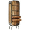 thumbnail image 3 of vidaXL Highboard 15.7"x11.8"x49.6" Solid Wood Mango, 3 of 12