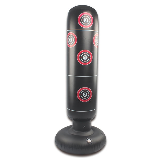 Bangcool 5.09ft Fitness Punching Bag Inflatable Heavy Punching Bag Punching Tower Bag