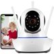 thumbnail image 1 of Caméra pour animaux de compagnie, moniteur pour bébé, caméra de sécurité domestique Wi-Fi 1080P, détection de son, détection et suivi de mouvement, audio bidirectionnel, vision nocturne, service cloud, iOS/Android, caméra de sécurité sans fil pour la maison Kuyhfg Bienvenido a Kuyhfg, 1 of 5