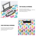 thumbnail image 6 of Wukai Colorful Rabbit Elastic Luggage Cover: Personalized Protection for Your Suitcase - Fits 19~29-inch, Washable & Durable Travel Companion-, 6 of 8