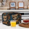 thumbnail image 6 of Vsdgher Playful Leopard Art 2 Slice Toaster Cover, Appliance Covers Toaster Cover Fits for Most Standard 2 slice Toasters, 6 of 7