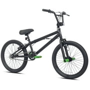 20 Kent Chaos BMX Bicycle, Fits Rider 42 - 5, 0, Hydro Dip Matte Black, Child, Unisex