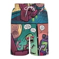 thumbnail image 4 of Comedy Invader Zim Short Sweatpants Summer Daily Cozy Lounge Shorts 3D Printed Beach Shorts Sweatpants With Drawstring And Pockets, 4 of 7