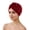 Burgundy, variant on Women's Chemo Hat Cancer Cap Stretch Patient Turban Beanie Slouchy Head Hair Loss Cover for Sleeping White One Size