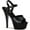 Black Leather/Black, variant on Women's Pleaser Kiss 209
