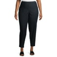thumbnail image 7 of JMS Just My Size by Hanes Women's Plus Size 2 Pocket Pull On Pants, Single and 2 Pack, 7 of 7