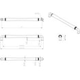 thumbnail image 4 of Jeffrey Alexander 537-12 Bremen 2 -12" Center To Center Bold Country Industrial Barrel, 4 of 7