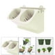 thumbnail image 3 of Cama de ín elevada vertical - inera para inería al aire libre e interior Perfecta para cultivar sus flores de hierbas vegetales en su Beige Soledad Jardinera de pared, 3 of 7