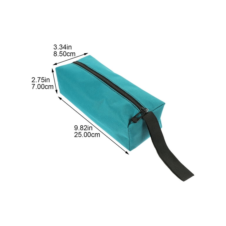 Oxford Cloth Portable Zipper Bag Hand Tool Pouch Tote Bag