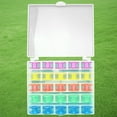 thumbnail image 3 of MasteelfCA 25pcs 5 Colors Plastic Empty Sewing Machine Bobbins Spools with Storage Case, 3 of 7