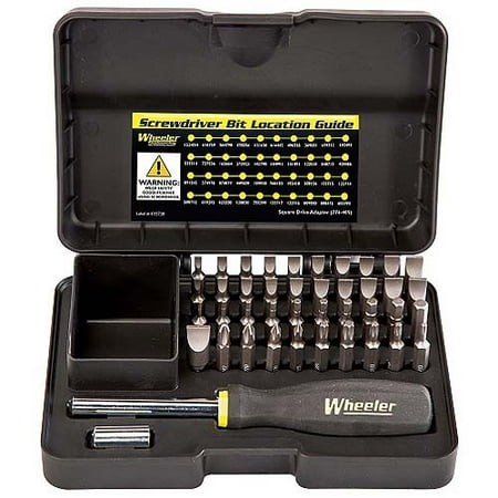 Wheeler Professional Gunsmithing Screwdriver Set, 43pc