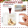 thumbnail image 3 of Christmas Cash Holder Ornament, Acrylic Clear Christmas Money Holders for Cash, Holiday Xmas Tree Hanging Ornaments Decor, Birthday Graduation Back to School Gifts Christmas Tree Ornaments, 3 of 7