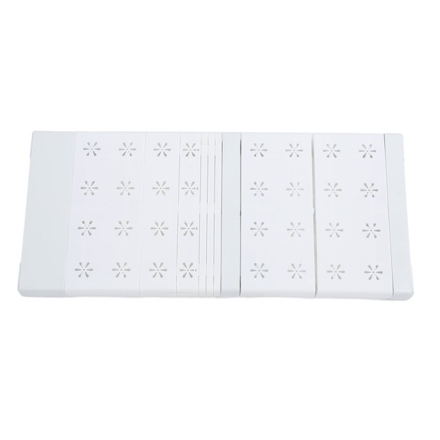 Étagère Extensible à Tension pour Garde-Robe, Organisateur de Tringle d'Étagère de Garde-Robe Ajustable, Séparateurs de Garde-Robe Réglables à Couverture Complète 20 kg pour Armoires et Salles de Bain