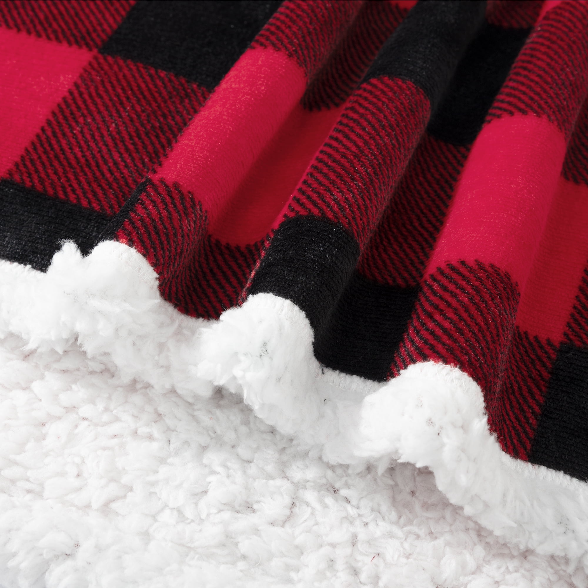 Fantaslook Oversized Wearable Blanket Hoodie, Long Flannel Sherpa Fleece Blanket Hoodie Sweatshirt for Adults Women Men, Plush Blanket with Hood, Pocket & Sleeves