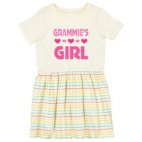 Inktastic Grammie Girl Granddaughter Girls Toddler Dress