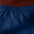 thumbnail image 6 of Diufon Boys School Uniform Pants Elastic Waist Straight Leg Loose Pants Dressy Casual Trousers with Pockets, 6 of 7