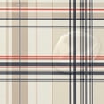 thumbnail image 4 of Yayeee Shower Curtain with Hooks 72"x72" Waterproof Fabric Bathroom Hanging Decor, Beige Plaid Pattern, 4 of 5
