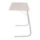 thumbnail image 1 of Bandeja De Mesa Para Sofá, Tubos De Acero Blancos Portátiles, Bandeja Plegable Para TV, 3 ángulos Determinados Para El Hogar, 1 of 7