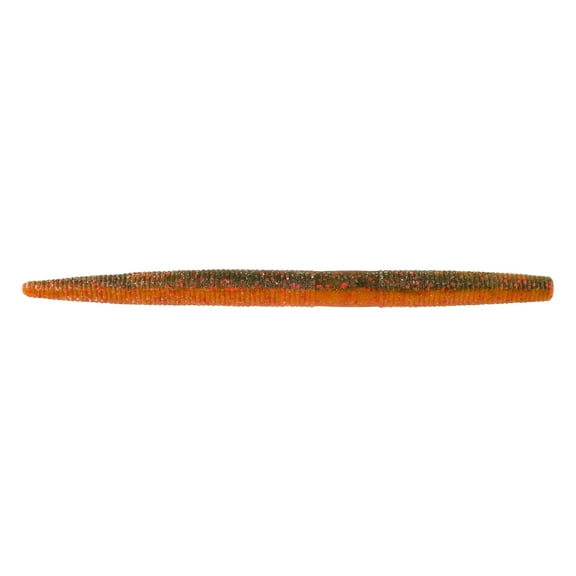 Berkley PowerBait® MaxScent The General Fishing Bait, Watermelon Copper/Orange w/Red, 6in | 15cm, Soft Stick Bait with Irresistible Scent & Flavor, Classic Stick Bait Action, Deadly Bass Fishing Bait