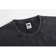 thumbnail image 3 of UNISHE Women's Black One Day At A Time Tee Vintage Washed T-Shirt Short Sleeve Crew Neck Top, 3 of 6