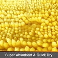 thumbnail image 5 of Civkor Non Slip Bathroom Rugs Chenille, Yellow Bath Mat 31"x20" and 24"x16", Quick Dry Machine Wash, 5 of 5