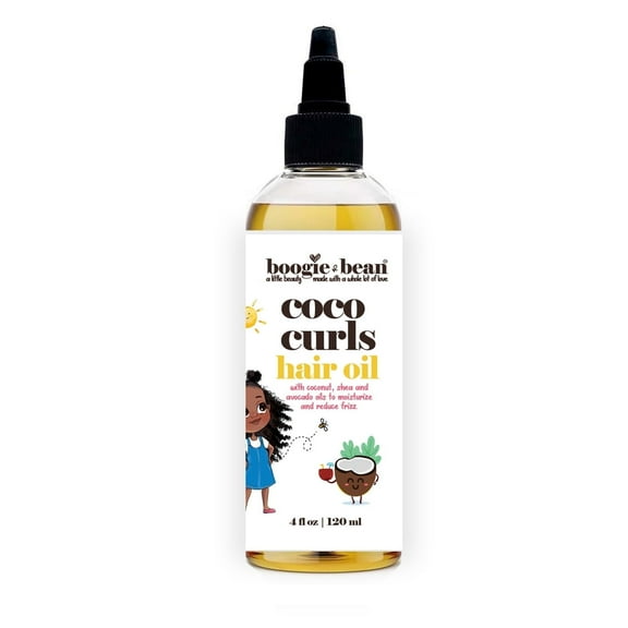 Kids Hair Oil, Coco Curls Natural Hair Oil for Curly Hair, Braids, Twists and Locs, Kids Hair Products
