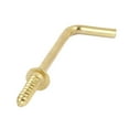 thumbnail image 3 of Uxcell 47mm x 16mm x 3mm L Shaped Shoulder Straight Dresser Cup Hook Hanger 50PCS, 3 of 4