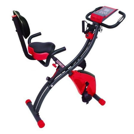FITNATION by Echelon Flex Bike System Exercise Stationary Bike with Resistance Bands and LCD Display with 30-day Free Membership