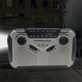 thumbnail image 5 of Solar Radio, AM/FM Portable Crank Radio Dynamo Emergency Radio, 5 of 5