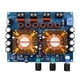 thumbnail image 2 of 1 pieza licencia de amplificador Digital DC12-32V 160Wx2 + 220W TDA7498EX2 Receptor de sonido estéreo para altavoces activos, 2 of 6