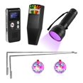thumbnail image 1 of Kit de Equipo para Entusiastas de Lo Paranormal. Incluye Medidor de Electromagnéticos, EVP, Varillas de Radiestesia y Luz Ultravioleta para Entretenimiento., 1 of 5