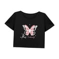 thumbnail image 3 of Camiseta Corta Informal Con Cuello Redondo Suave Para Mujer, Para Viajar, Mochilero, Acampar, M, 3 of 7