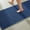 Navy Blue, variant on DEA Small Bathroom Rugs, Non Slip Washable Bath Rugs Super Absorbent Bathroom Rug Thin Quick Dry Low Pile Bath Mats, Beige 12"x12"