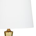thumbnail image 6 of DecMode 27" Gold Table Lamp with White Microfiber Shade, 6 of 9