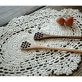 thumbnail image 3 of Handmade Pure White Oval Crochet Cotton Table Pmats Doilies Floral Hand, 3 of 3