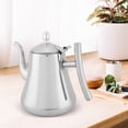 thumbnail image 3 of Heaveant Teapot, Stainless Steel Coffee Pot 2L Large Capacity Tea Kettle with Lid and Tea Filter for Home Kitchen Coffee Shop, 3 of 8