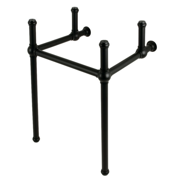 Kingston Brass VBH211833MB Brass Console Wall Mount Sink Legs, Matte Black