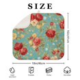 thumbnail image 4 of Pioneer Flower Floral Print Pattern Dish Drying Mat for Kitchen 1 Pack, Ultra Absorbent Microfiber Dishes Drainer Mats,16"x18", 4 of 6