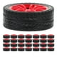 thumbnail image 3 of 25 piezas de ruedas de juguete para coches, ruedas para armar, ruedas para coches pequeños, ruedas para camiones de juguete, 3 of 7