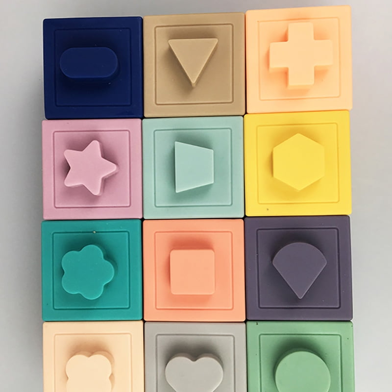 educational 3d soft touch blocks