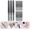 thumbnail image 3 of 20pcs Eyebrow Brushes with Caps Eyelash Brushes Portable Lash Brushes with Lids, 3 of 4