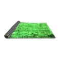 thumbnail image 2 of Ahgly Company Indoor Round Oriental Green Industrial Area Rugs, 6' Round, 2 of 4