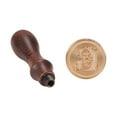thumbnail image 2 of 1Set DIY Letter Scrapbook Brass Wax Seal Stamps and Wood Handle Sets Letter.G 25x14mm 75mm, 2 of 6