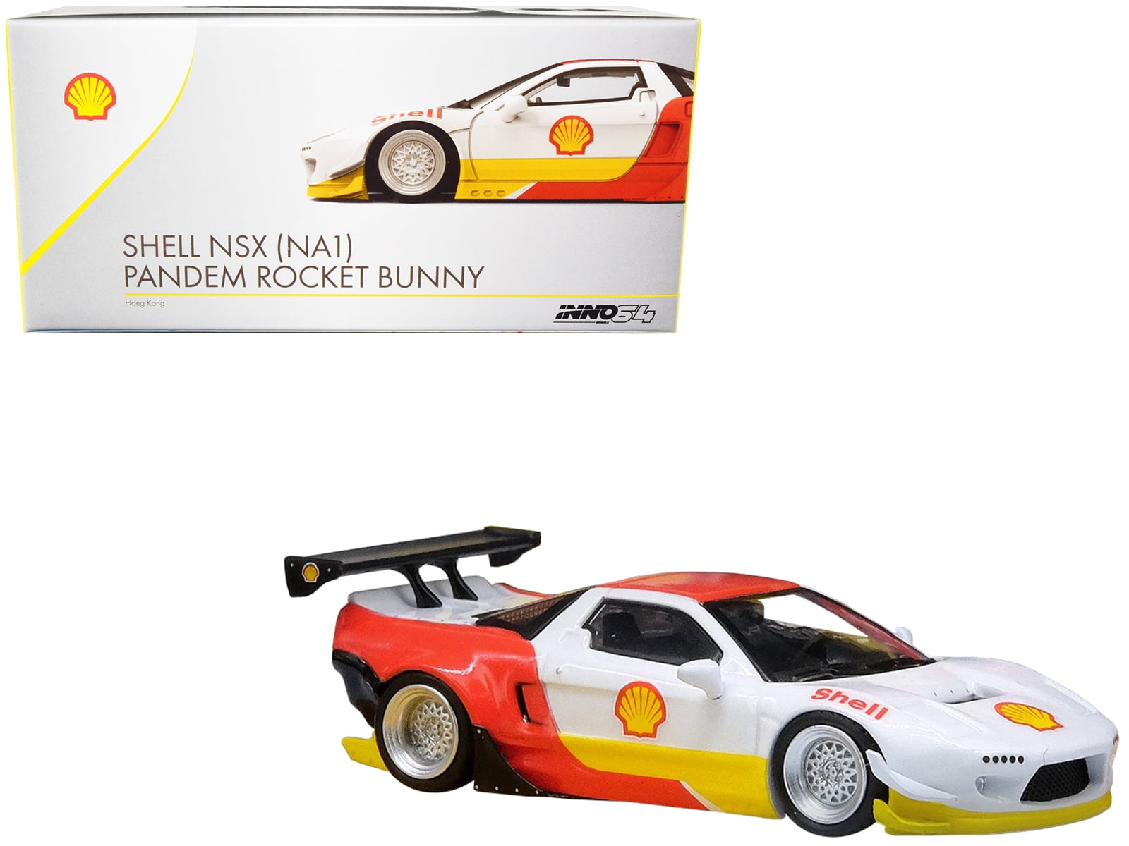 イノモデル NSX ROCKET BUNNY V2 AERO 2 7台セット Honda NSX (NA1) Rocket Bunny V2 Aero CASTROL Concept Livery, Black