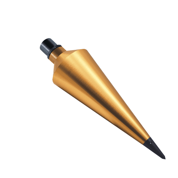 DW SitePro Brass Plumb Bob: 18 oz. (Brass)