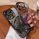thumbnail image 4 of Funda Quicksand Butterfly para iPhone 16 15 Pro Max, lujosa funda suave con baño de purpurina brillante para niña para iPhone 11 12 13 14 Pro Max, 4 of 5